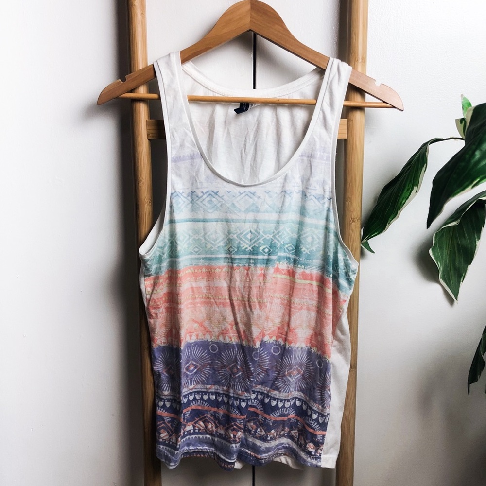 Boho Tribal Tank Top - Picture 3 of 4